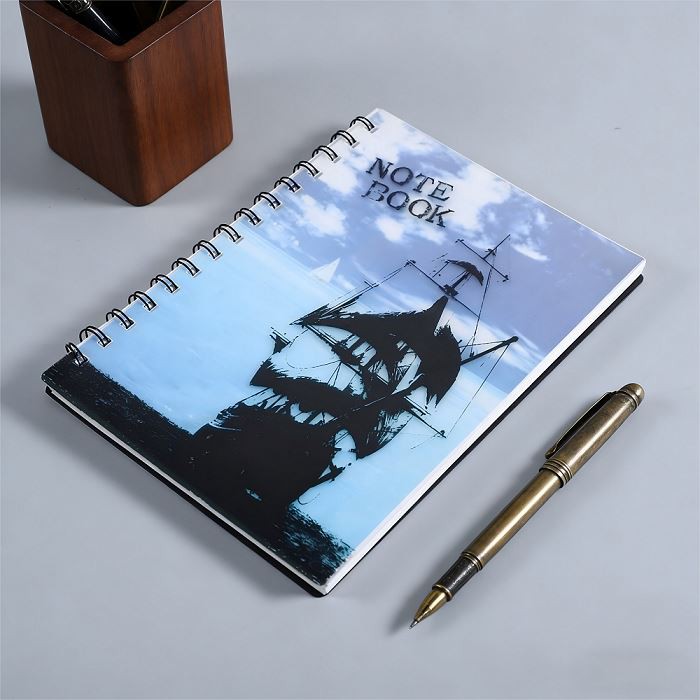 A5 Wirebound Notebook